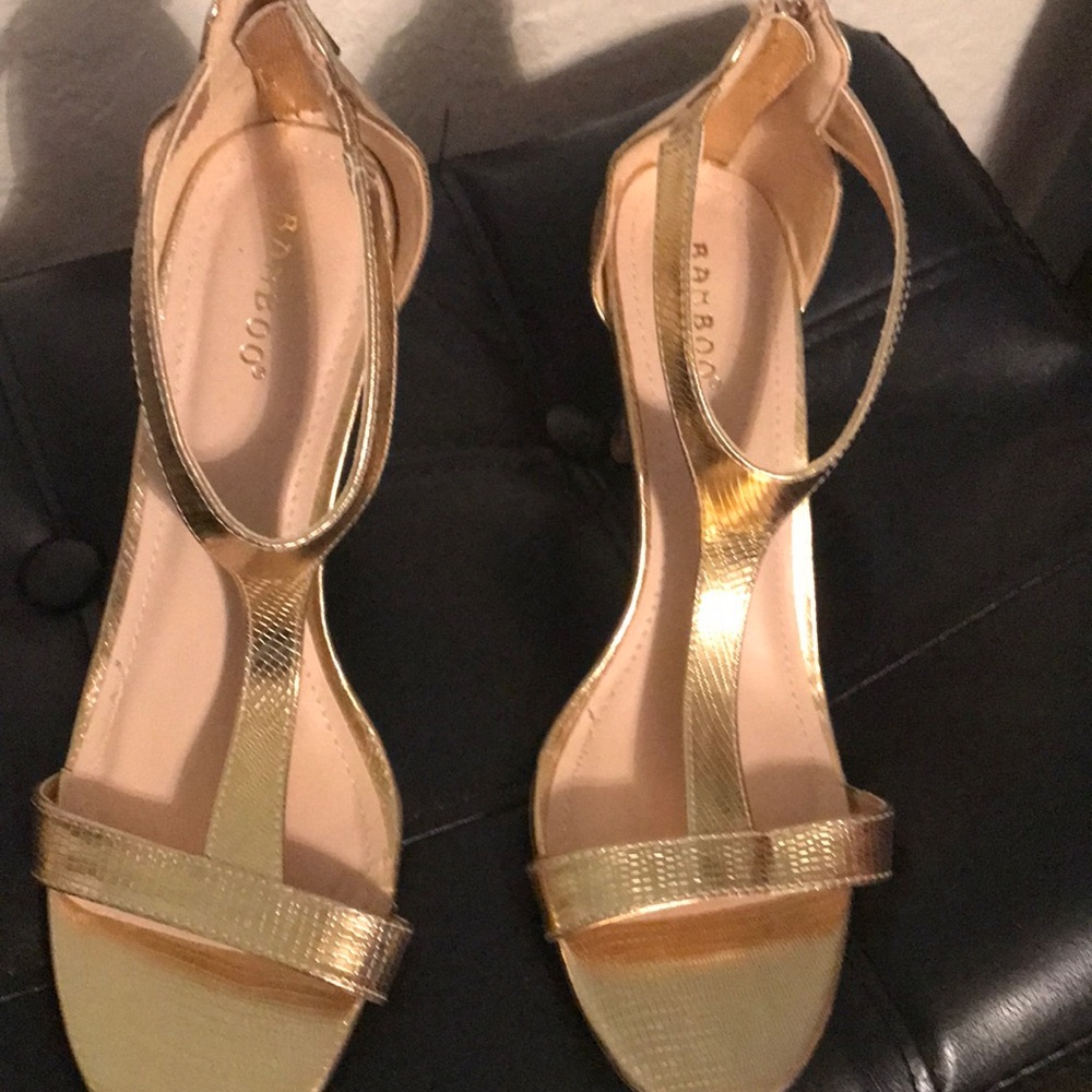 Bamboo high heels